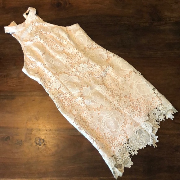 Forever 21 Dresses & Skirts - Lace Body-Con Dress with High Neck